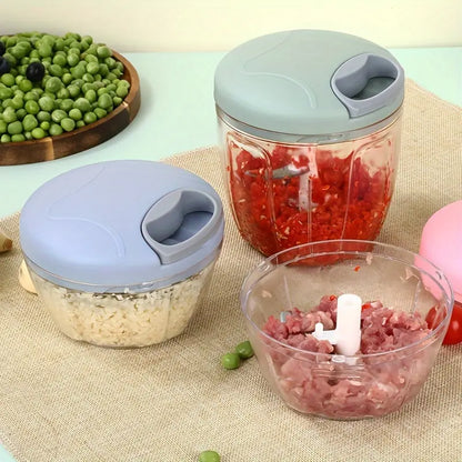 STAINLESS MANUAL CHOPPER - QUICK FOOD PREP SOLUTION