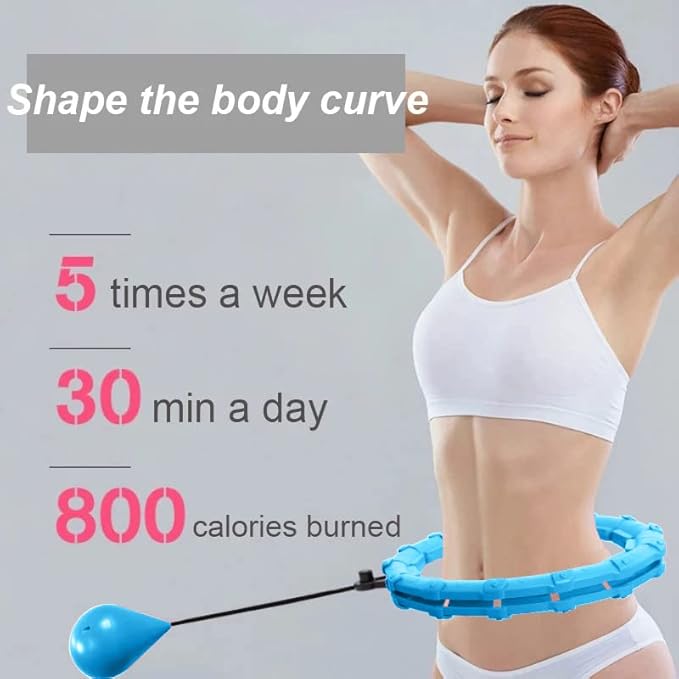 SMART HULA HOOP - BURN CALORIES WITHOUT EXERCISING