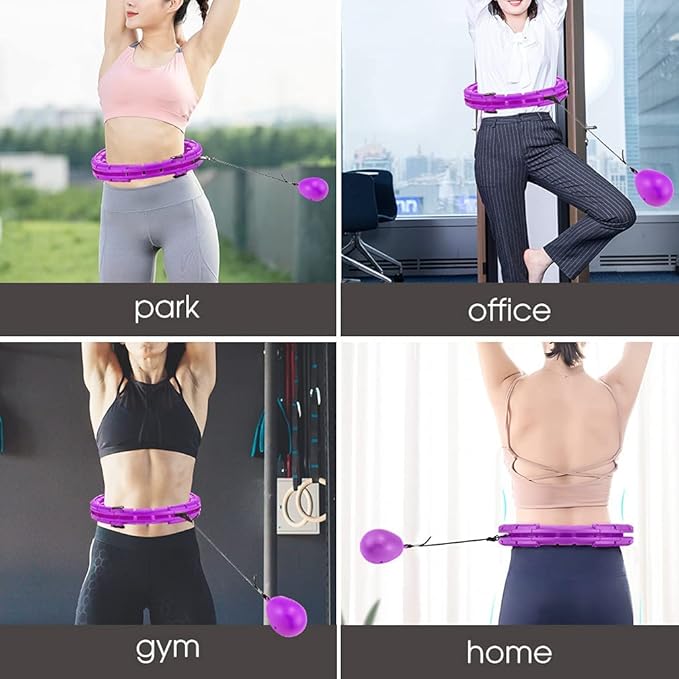 SMART HULA HOOP - BURN CALORIES WITHOUT EXERCISING