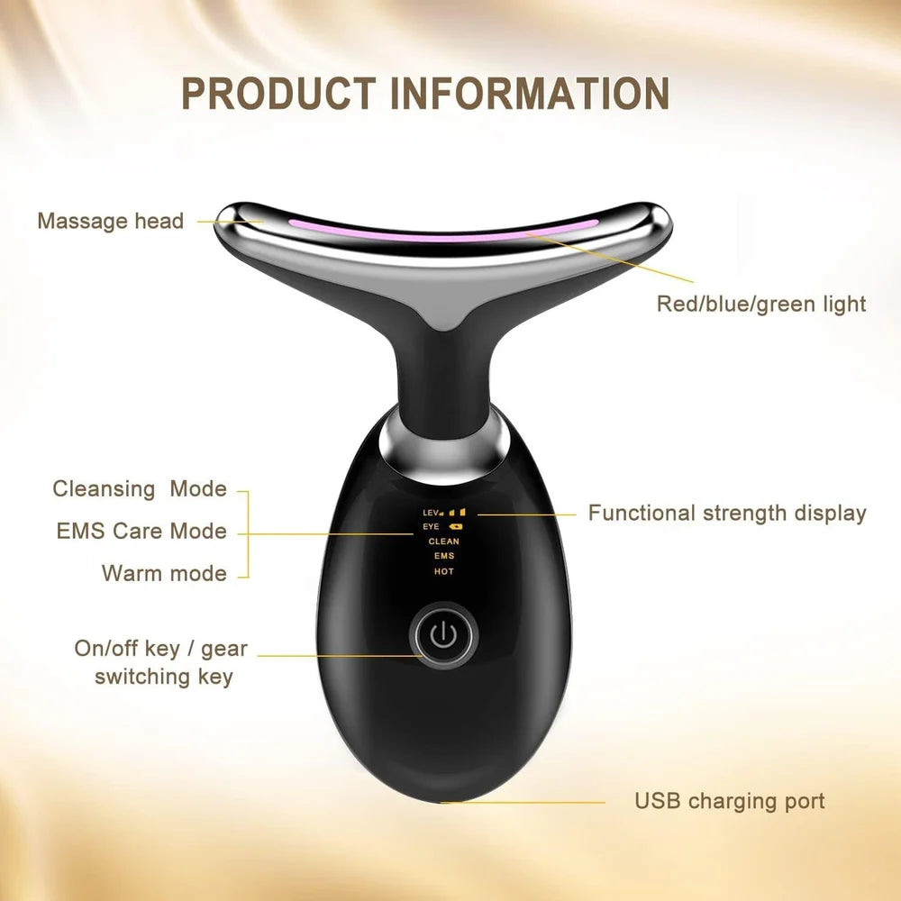 THERMAL FACE AND NECK LIFTING HANDSET