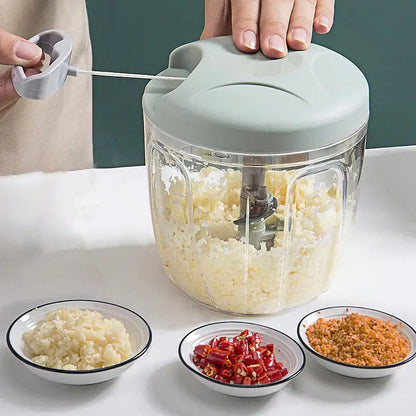 STAINLESS MANUAL CHOPPER - QUICK FOOD PREP SOLUTION